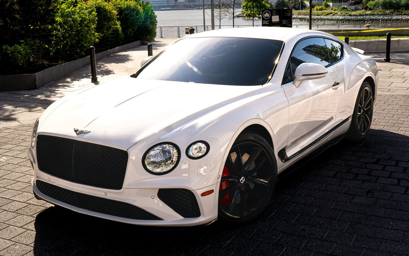 Bentley Continental GT Coupe · White rental in NYC