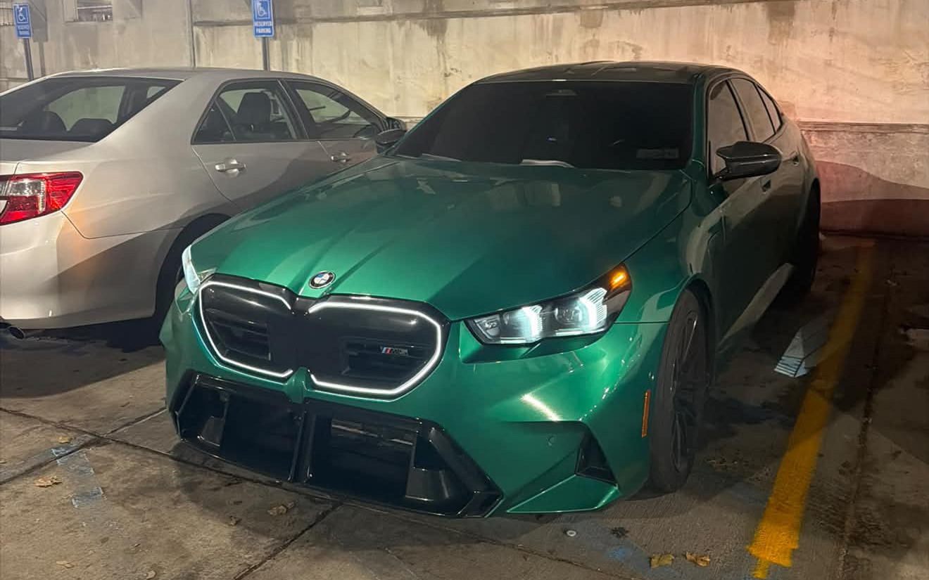 BMW M5 (G90) · Green rental in NYC
