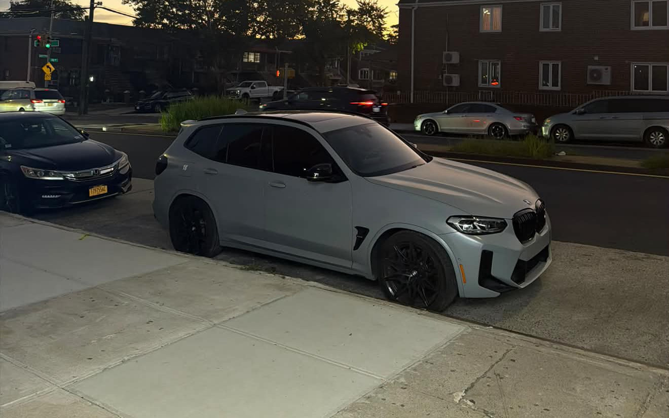 BMW X3 M Competition · Gray rental in NYC